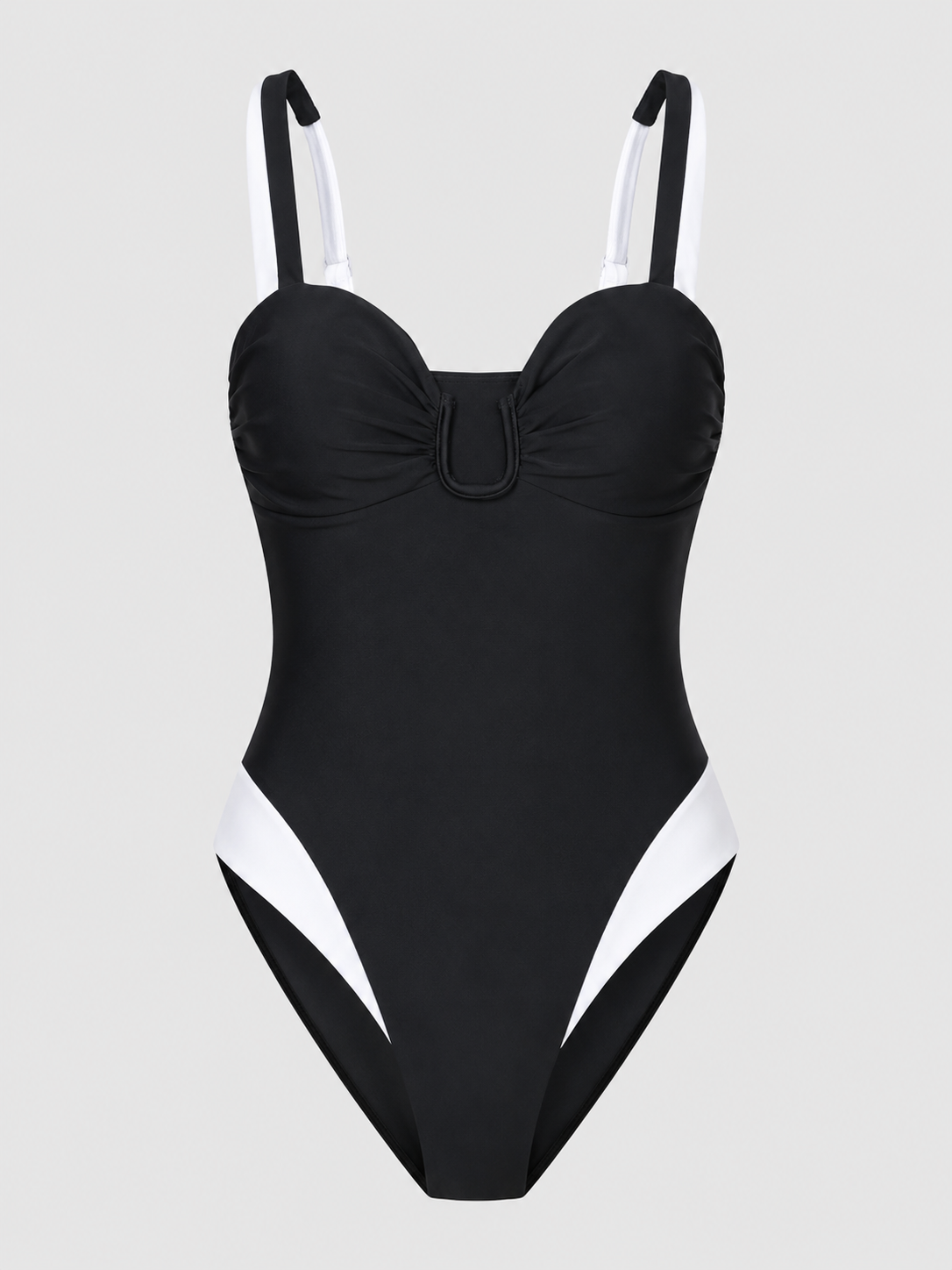 Karen – Eleganter Badeanzug mit Bustier-Ausschnitt