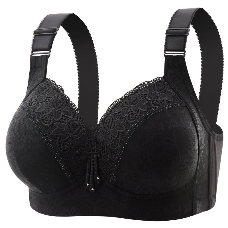 Marlene – Komfort-BH ohne Bügel mit Spitze (Full Cup)