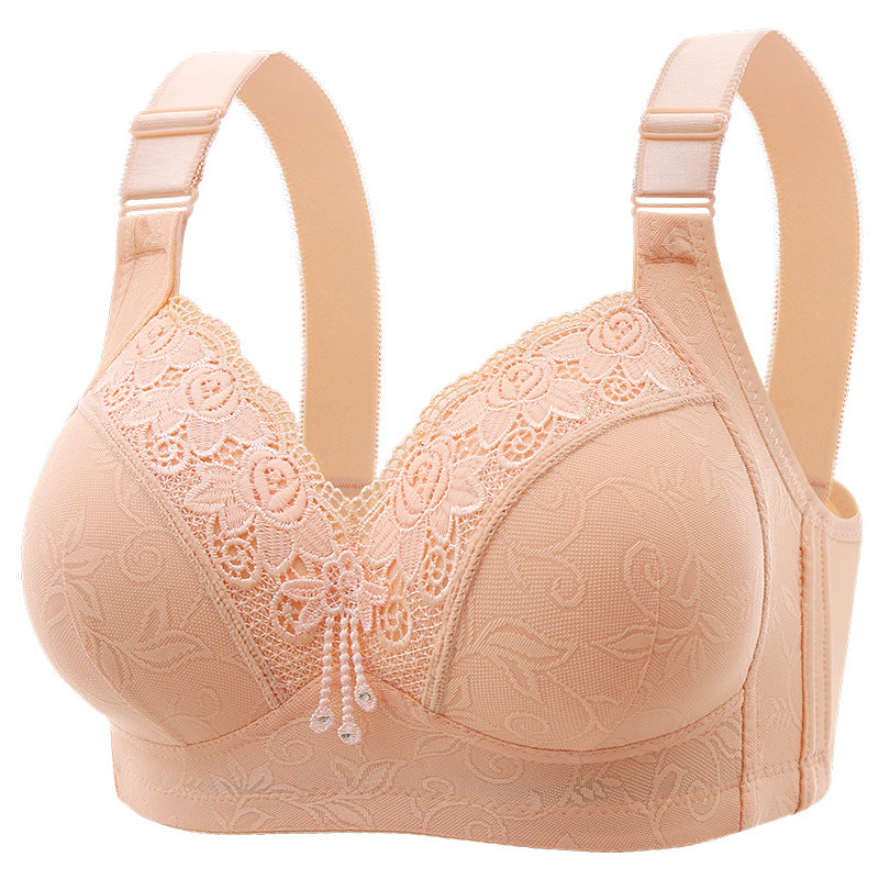 Marlene – Komfort-BH ohne Bügel mit Spitze (Full Cup)